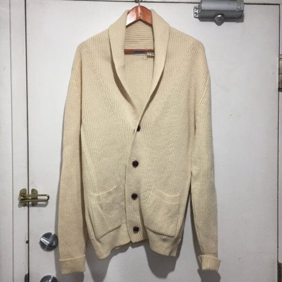 VINTAGE PORTS INTERNATIONAL KNITTED CARDIGAN SWEATERS SIZE M - Picture 6 of 11